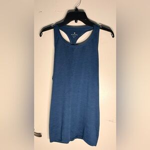 Athleta Blue Racerback Tank Top Size S